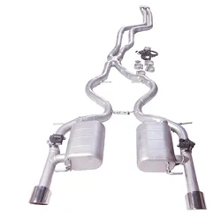 GFC silenciador catback para BMW 335i N54 SUS304