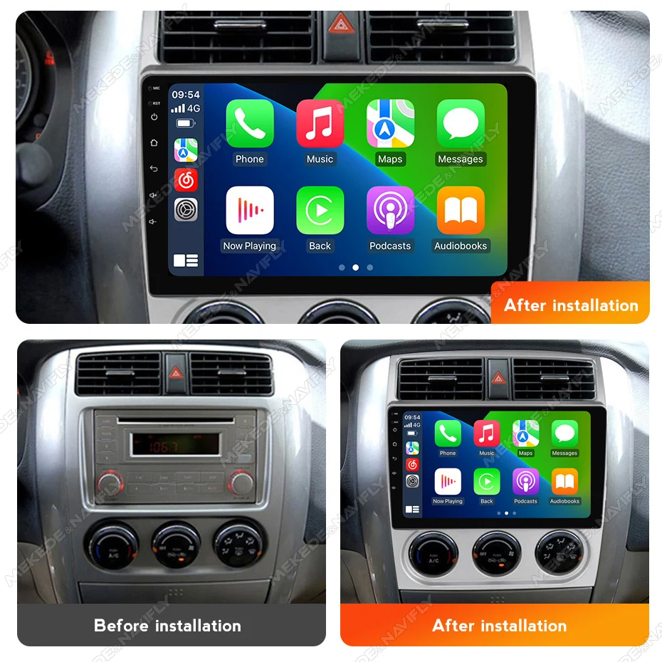 MEKEDE Radio multimedia Android 14 de 9 pulgadas para Suzuki Liana - imagen 2