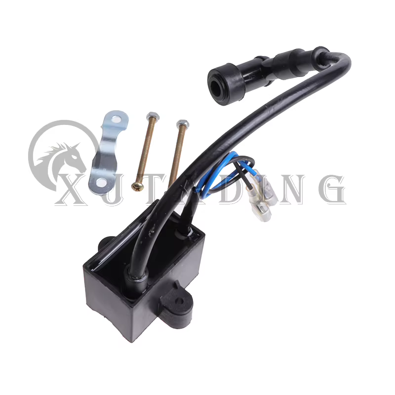 Detalle de la bobina CDI para motor de bicicleta motorizada