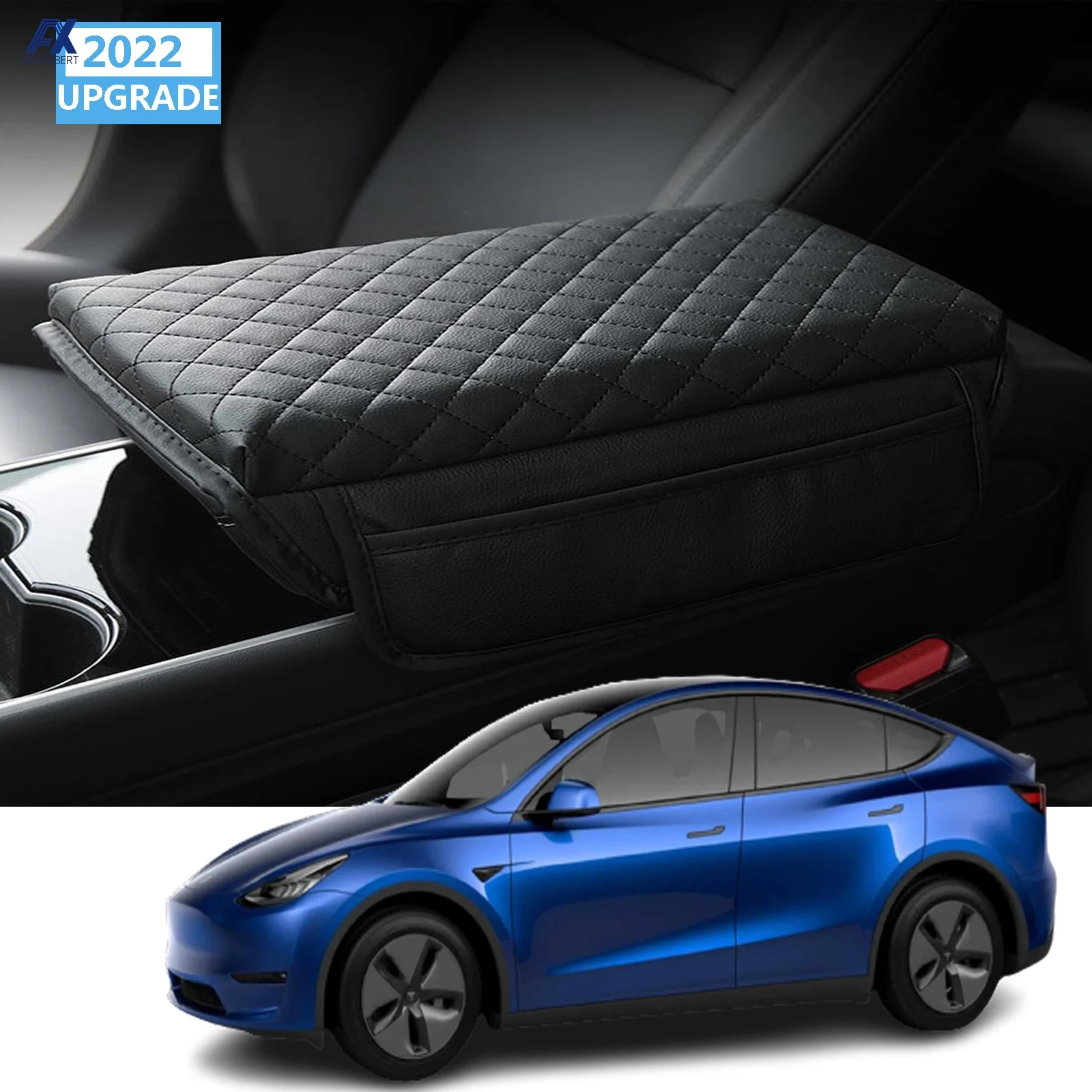 Protector consola Tesla Model 3 Highland y Y de cuero