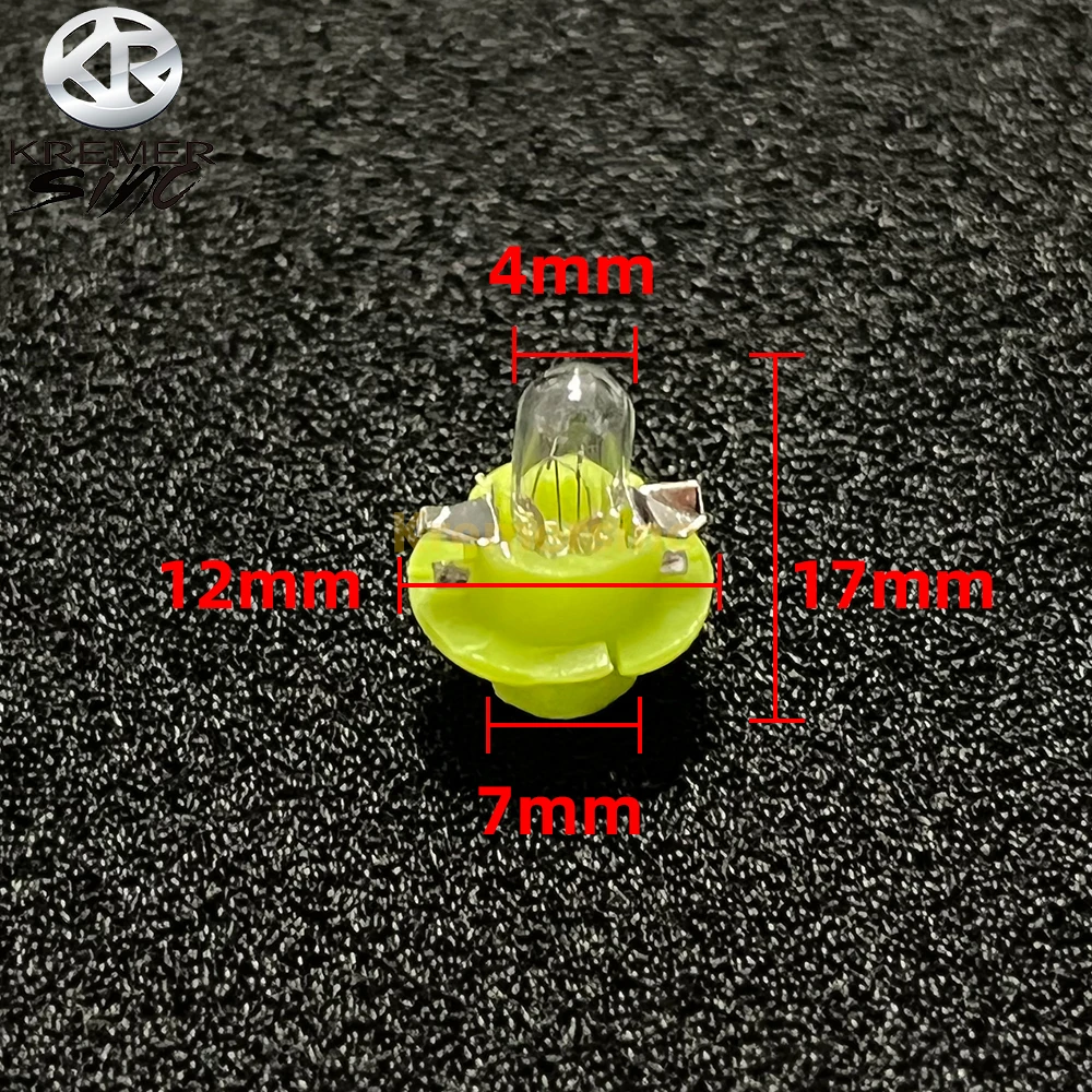 22047 BAX Lámpara verde oliva 12V 1.3W BX8.4d Bombillas Lámparas Tablero de instrumentos - imagen 3
