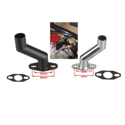 Colector de admisión largo de 40 mm con junta para motor 49-80 cc