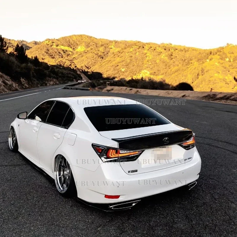 Alerón trasero de fibra de carbono para Lexus GS300/350/450 (2013-2016) - imagen 2