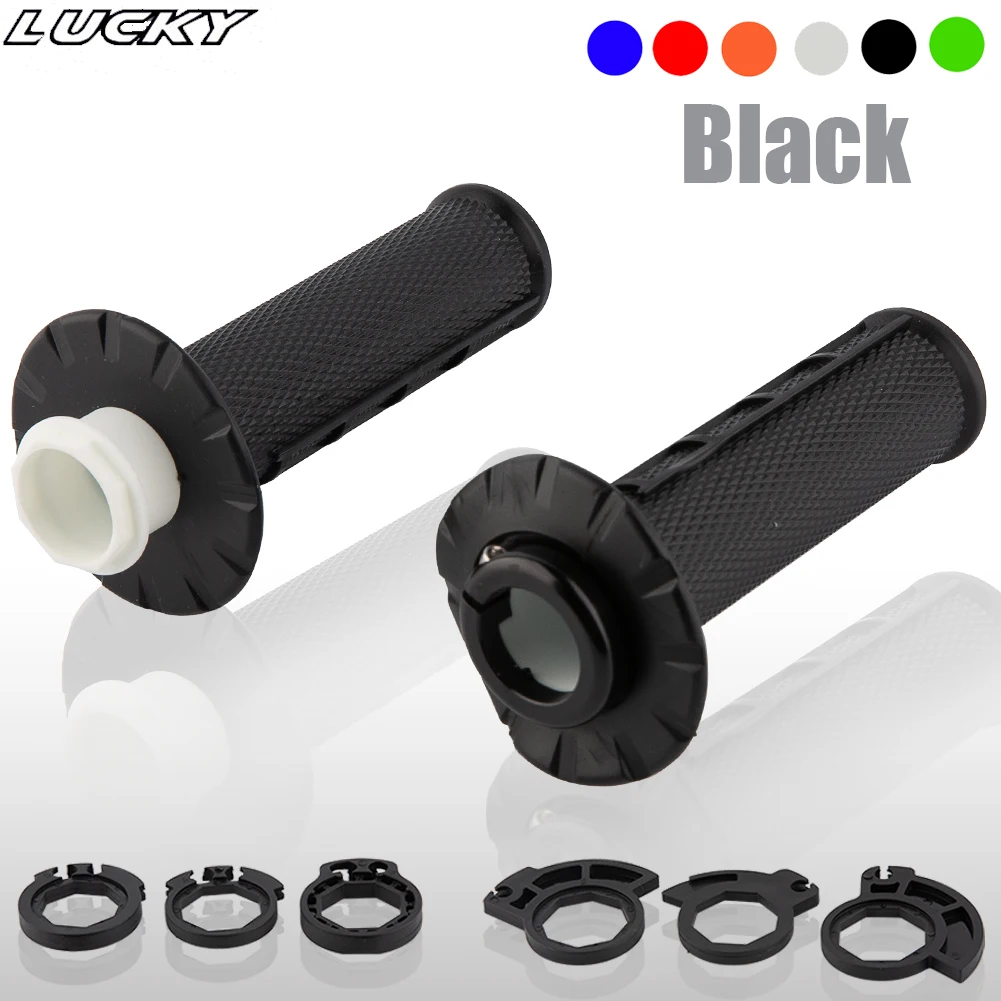Empuñaduras manillar motocross bloqueo leva KTM CRF SXF EXC Universal - imagen 4