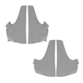 4pcs Gray
