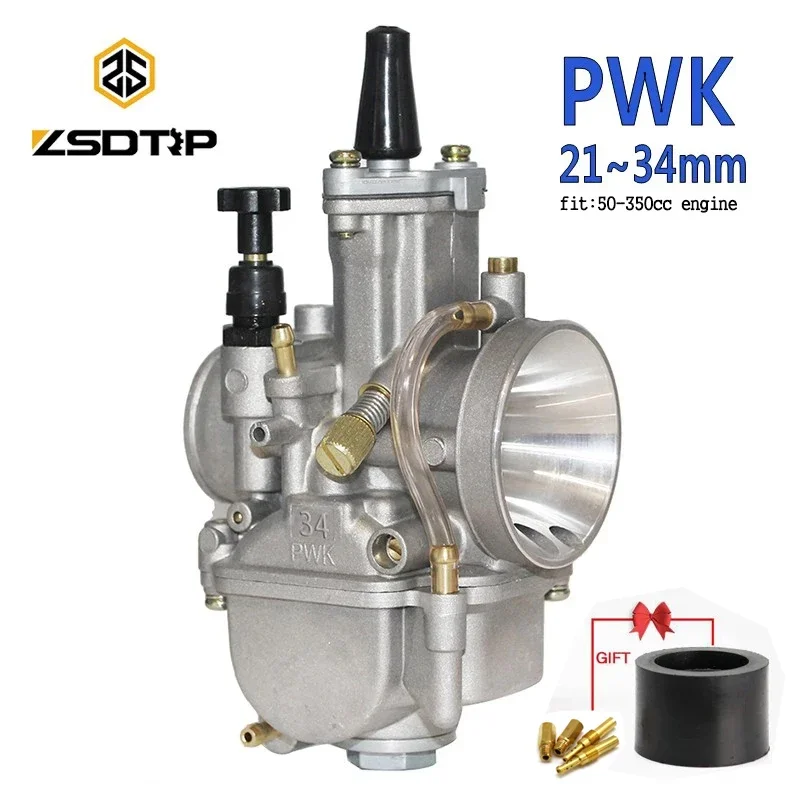 Carburador PWK ZSDTRP Power Jet universal para moto 2T/4T