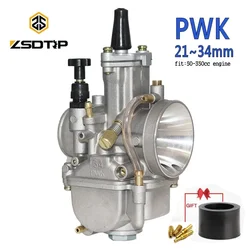 Carburador PWK ZSDTRP Power Jet universal para moto 2T/4T