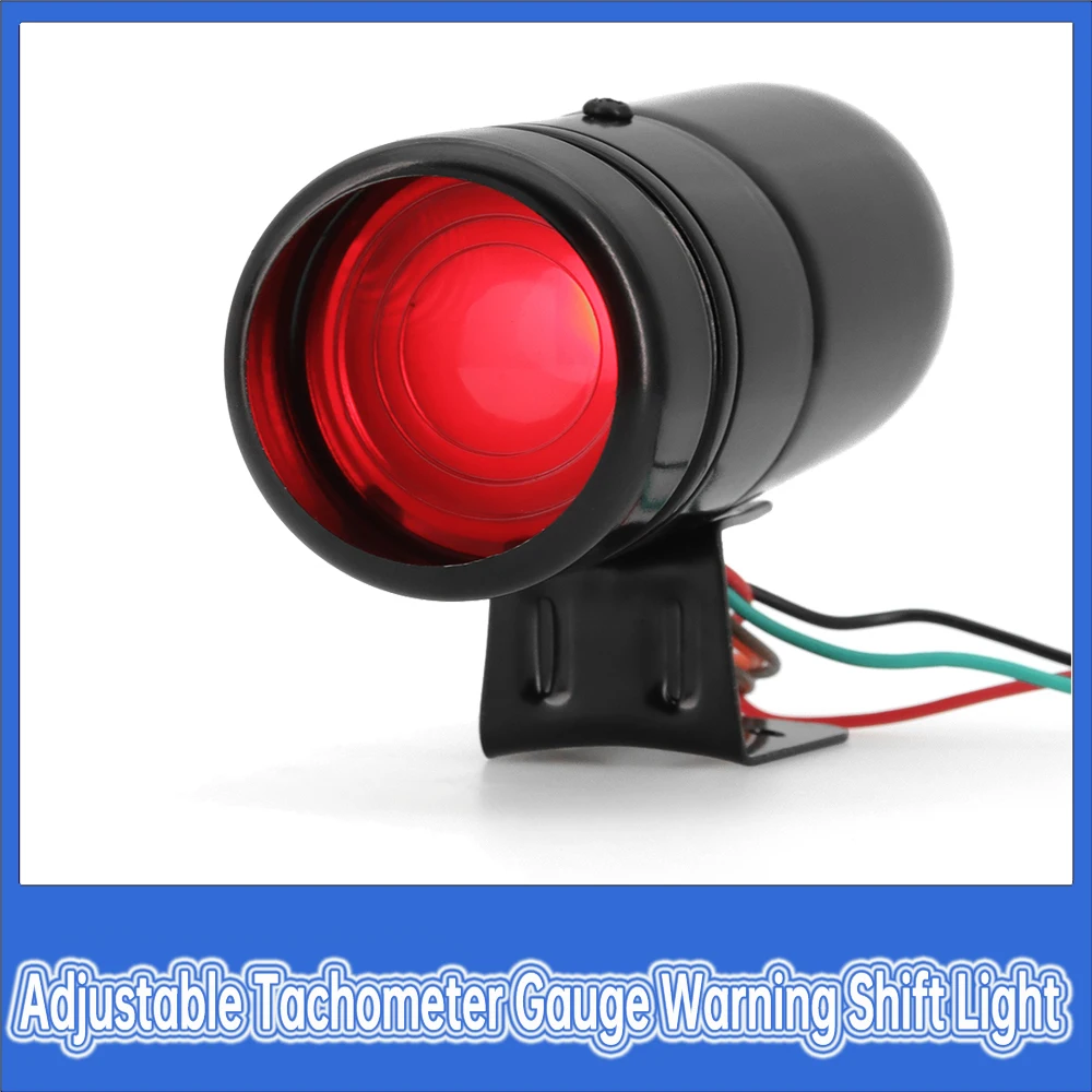Tacómetro LED con Luz de Cambio RPM - Indicador Rojo Coche