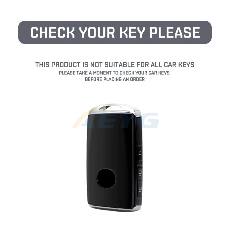 Funda de cuero para mando de Mazda en color negro