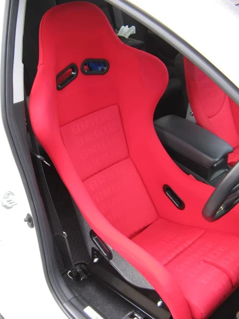Asiento tipo cubo Zeta3 Racing plata brillo polvo deportivo universal - imagen 5