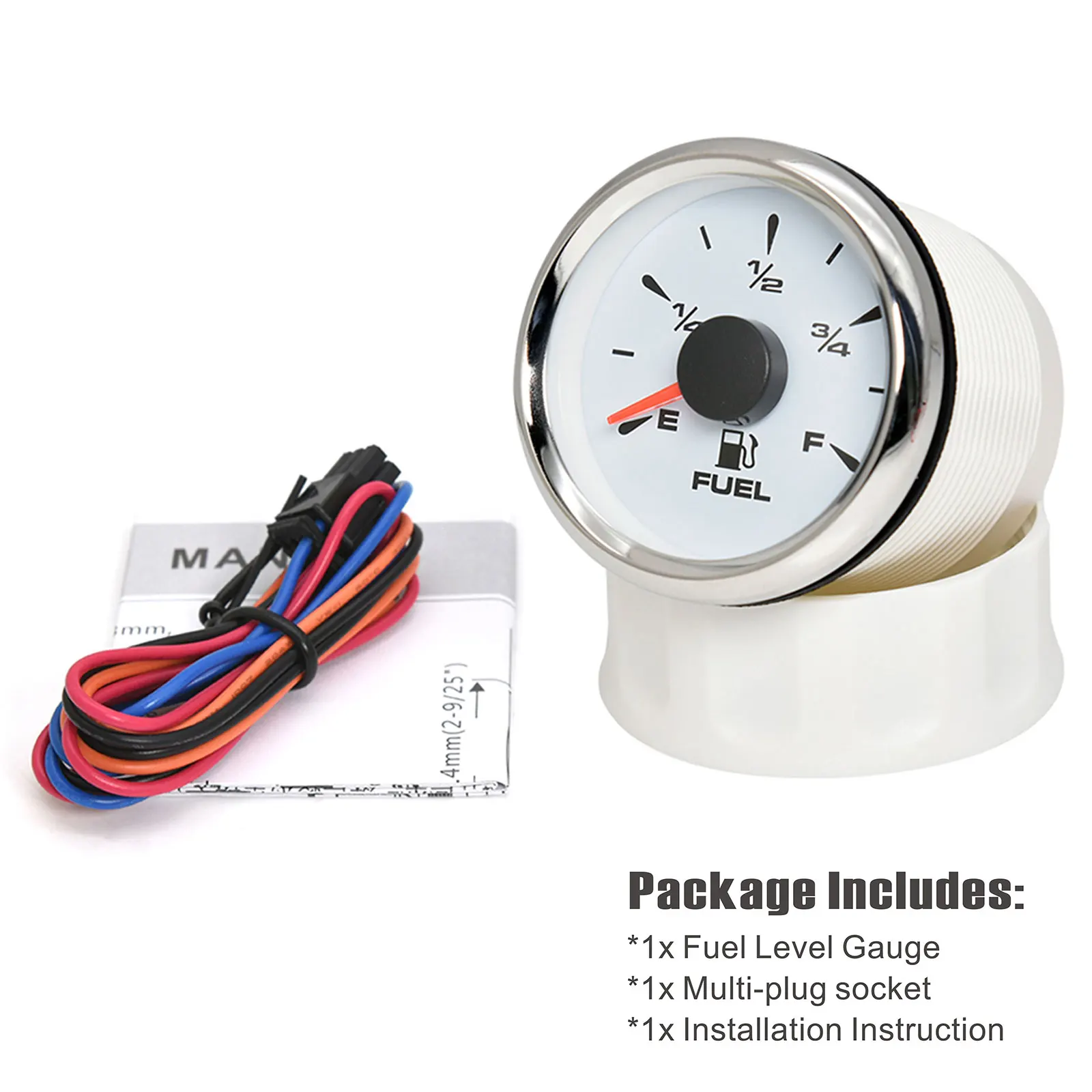 Medidor de nivel de combustible 0-190 ohm con sensor 100-1000 mm - imagen 4