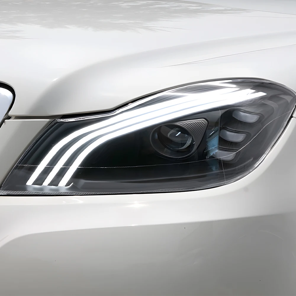 Faros delanteros LED para Mercedes-Benz W204 2011-2013 - imagen 2
