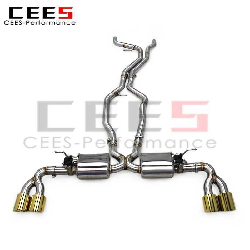Escape Catback Cees para Porsche Cayenne S 958 3.0 T - imagen 3