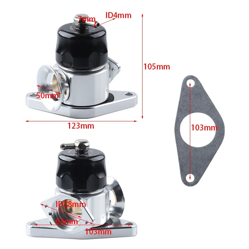 Válvula de soplado turbo universal para Subaru Forester WRX STI - imagen 4