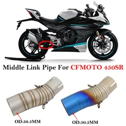 Sistema de escape CFMOTO 450SR silenciador acero inoxidable 51mm 22-23
