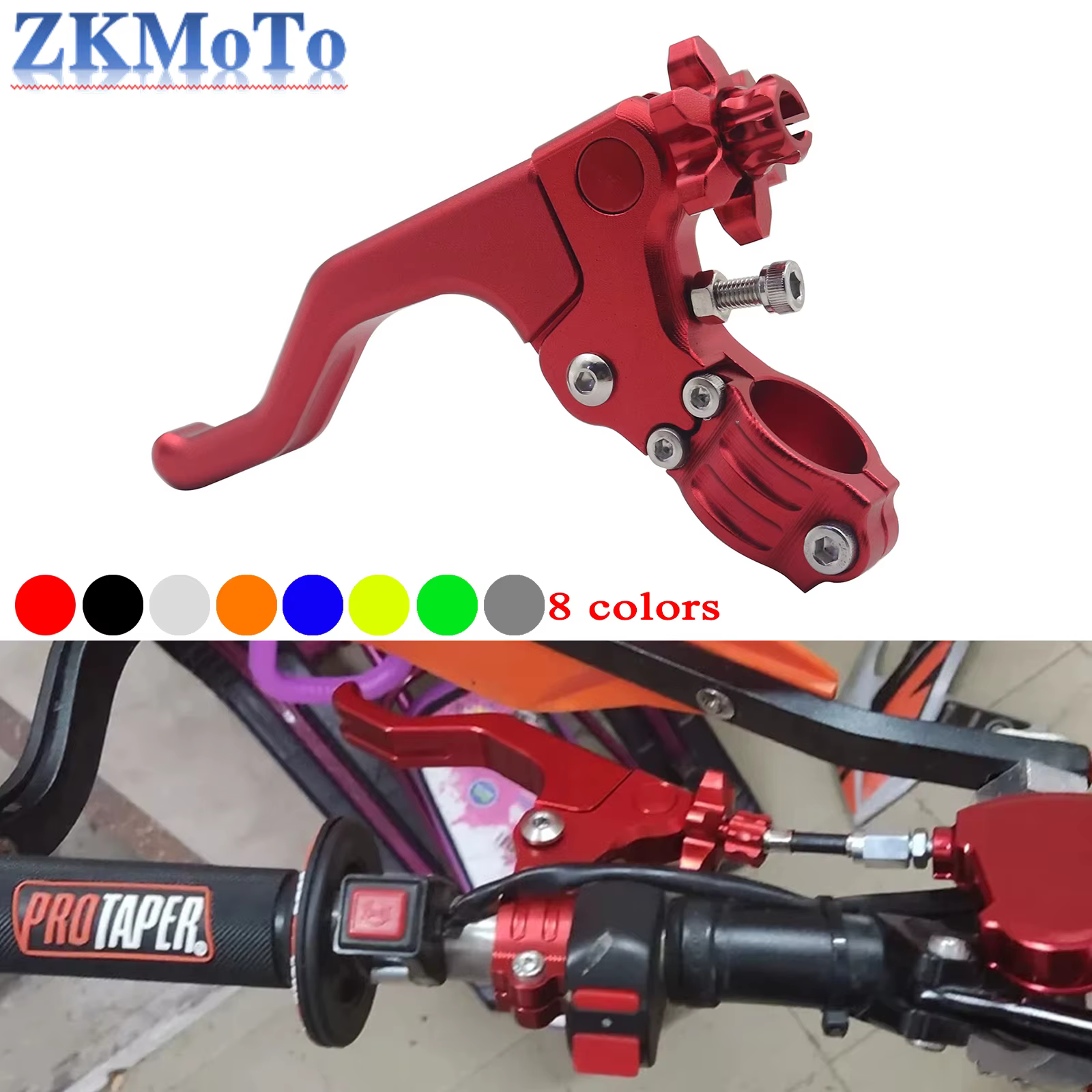 Palanca de embrague corta Honda CBR y CRF para acrobacias