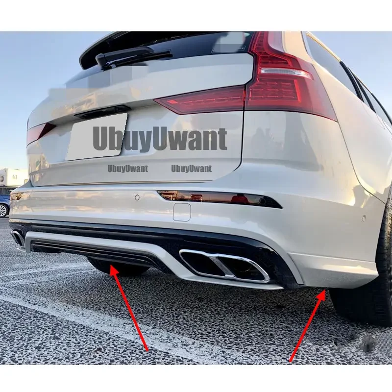 Difusor trasero ABS estilo deportivo para Volvo S60 y V60 2021-2024 - imagen 4