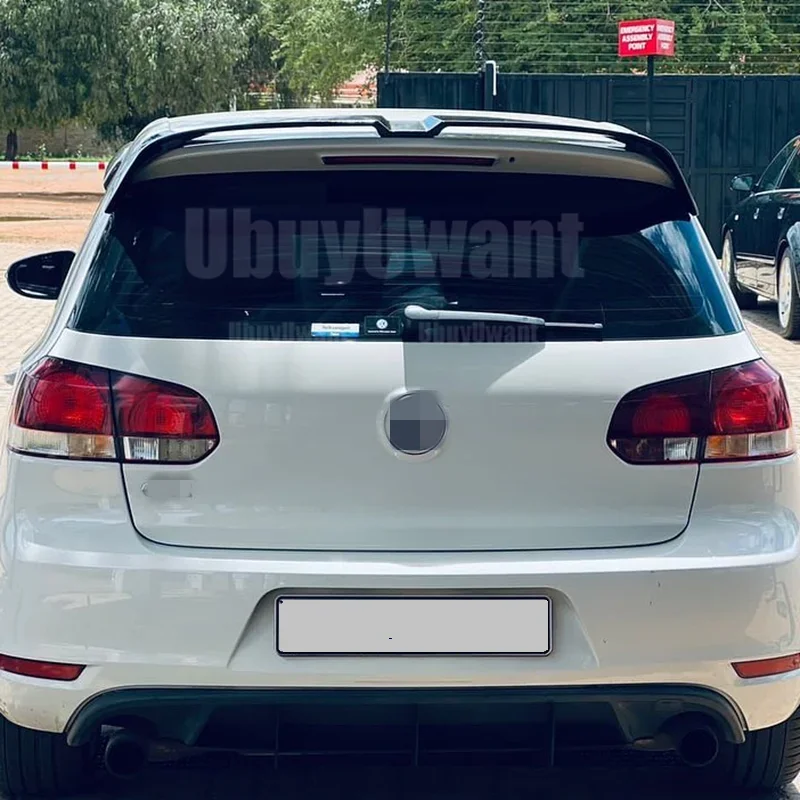 Alerón trasero techo Volkswagen Golf 6 MK6 2008-2012 (no GTI) - imagen 4