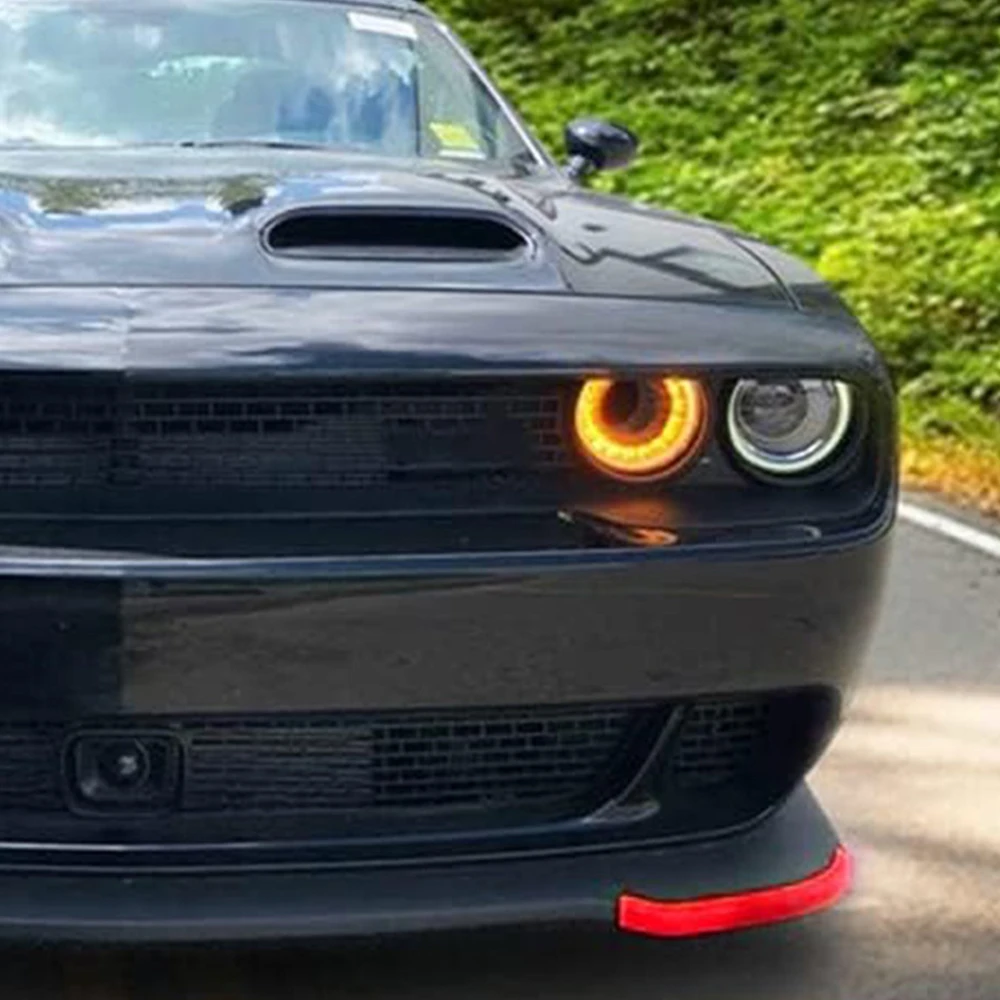 Protector divisor frontal Voodonala para Dodge Challenger Hellcat Widebody 2015-2021 - imagen 5