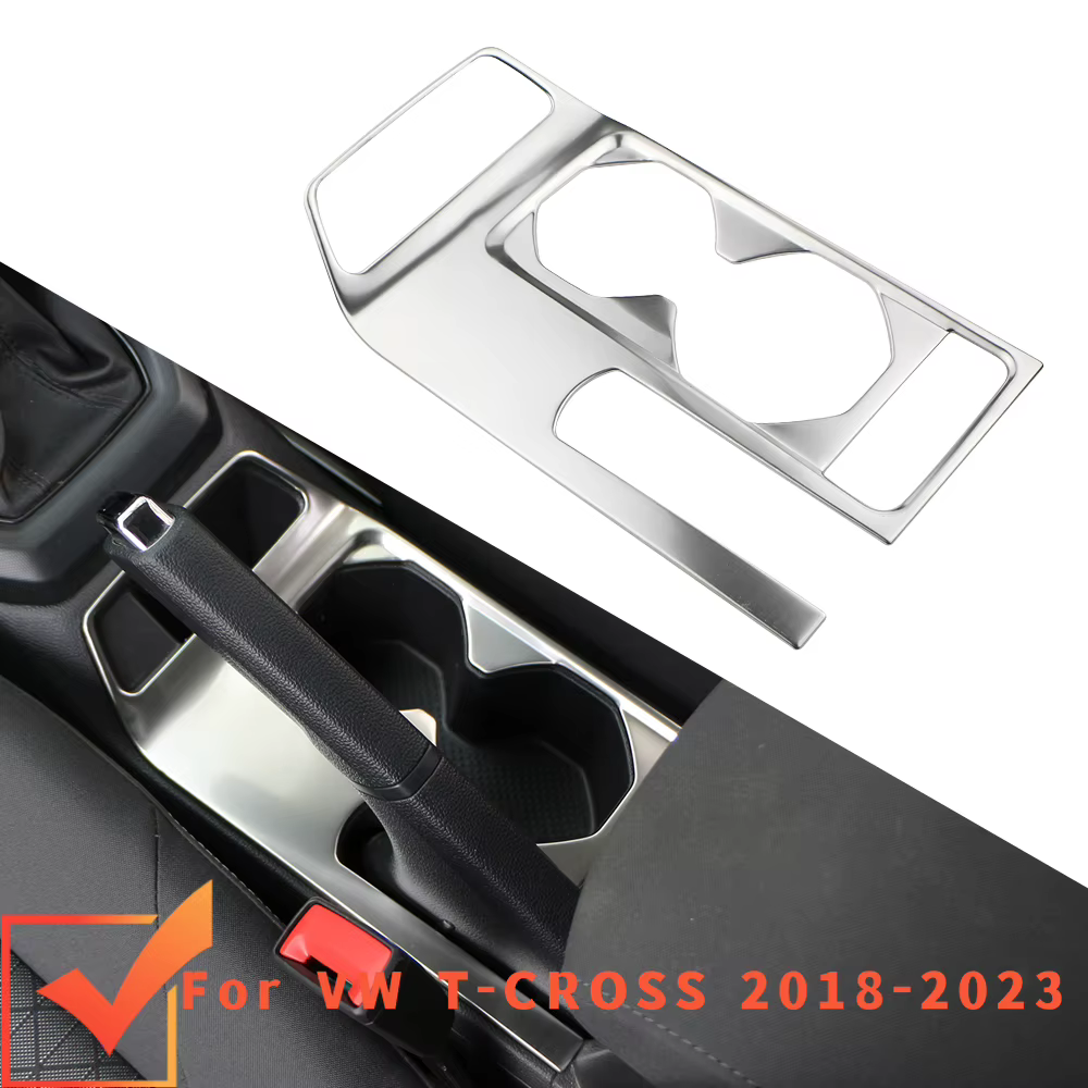 Soporte porta vasos adhesivo de acero – VW T-Cross 2018-2023