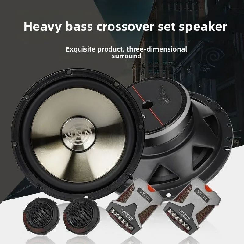 Altavoces coaxiales para coche con crossover integrado 3D - imagen 2