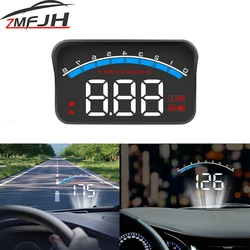 Pantalla HUD OBD para coche: velocímetro, tacómetro y voltímetro