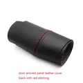 Black with red