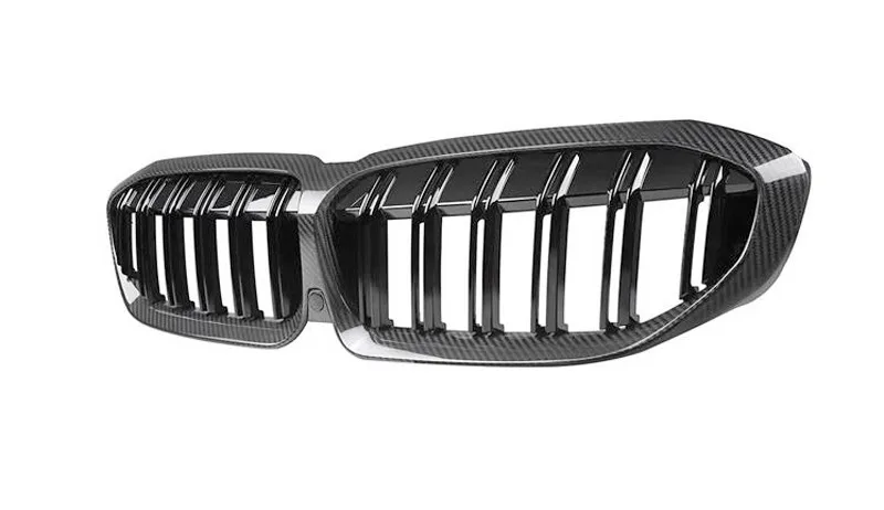 Rejilla fibra de carbono BMW G20 Serie 3 2018+ – parachoques delantero - imagen 3