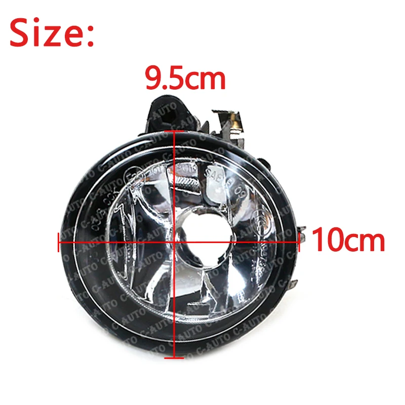 Luz antiniebla delantera negra para BMW X1 F48