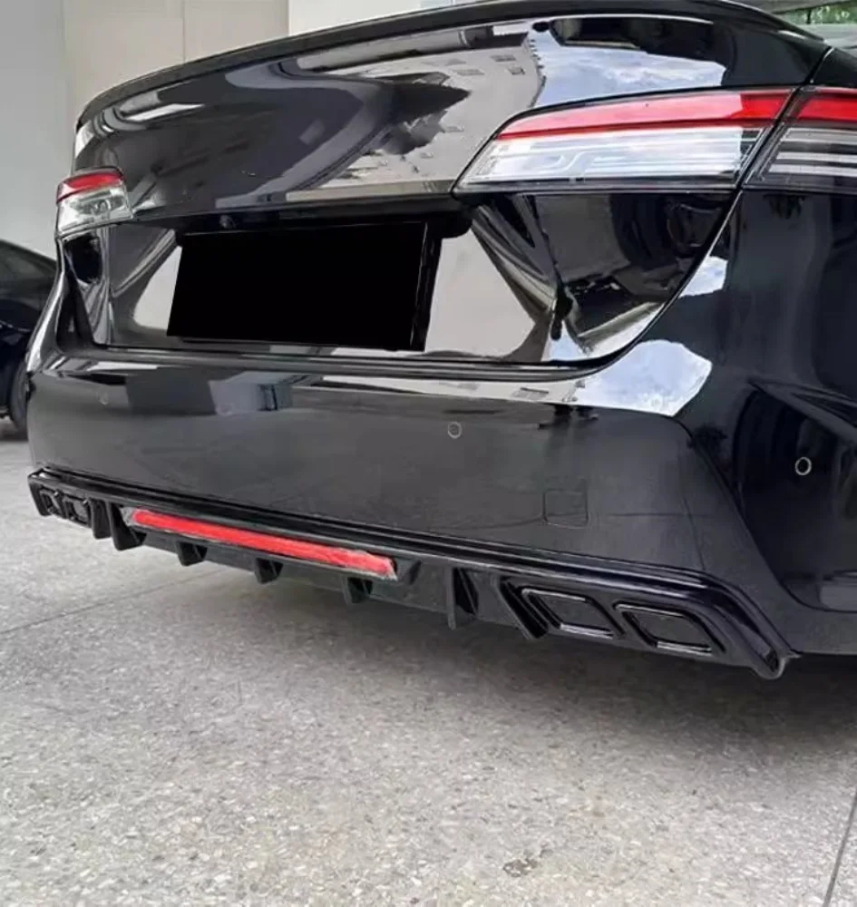 Alerón de labio trasero negro brillante para Honda Inspire 2023 2024, luz de freno mejorada, lámpara de parachoques trasero, accesorios para automóviles - imagen 3