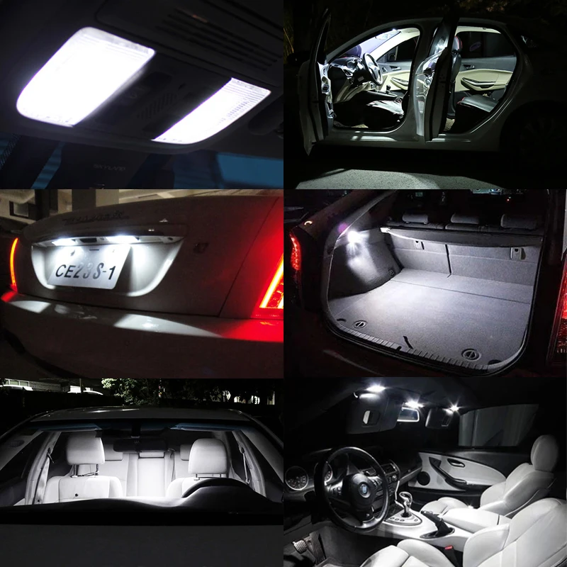 Opciones de color para la iluminación interior LED