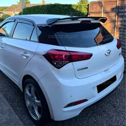 Alerón trasero ABS con efecto fibra de carbono para Hyundai i20/i30