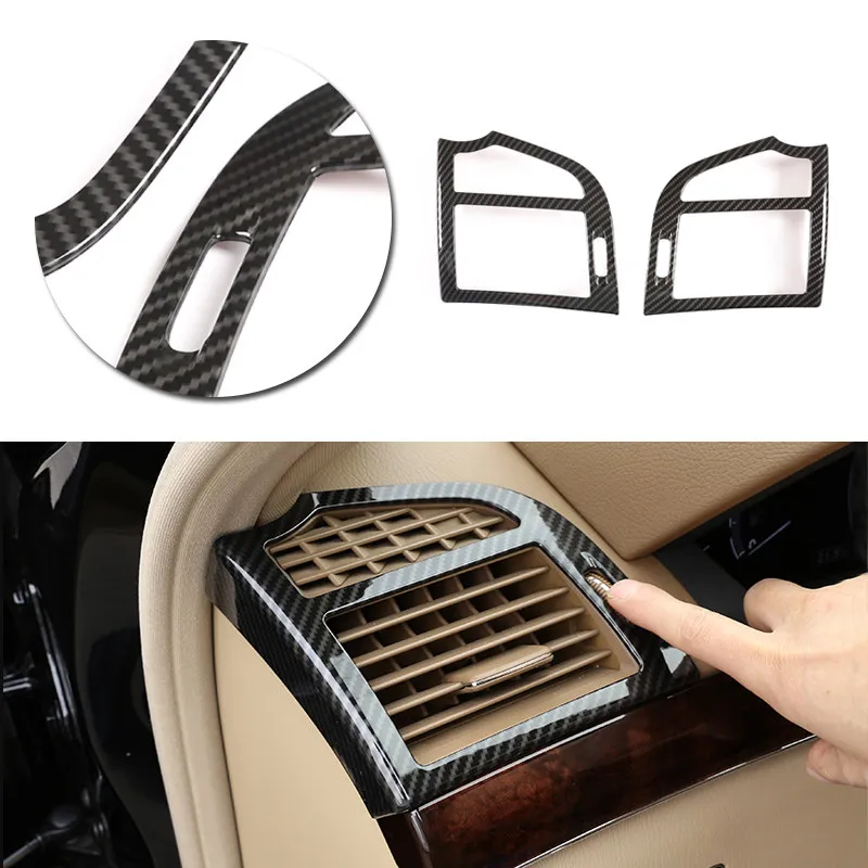Cubierta de ventilación fibra de carbono Mercedes W221 S300/S350