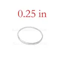 0.25 in