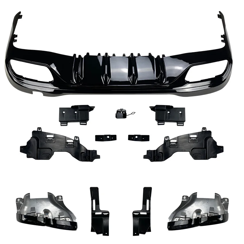 Vista del difusor trasero para Mercedes-Benz W206