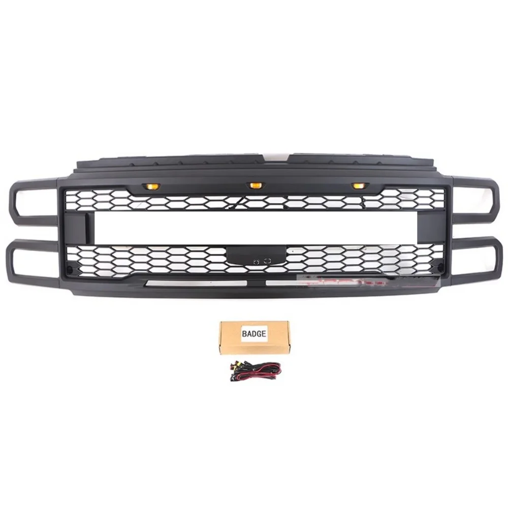 Rejilla Radiador Modificada Negra Ford F250 Raptor 2024 - imagen 4