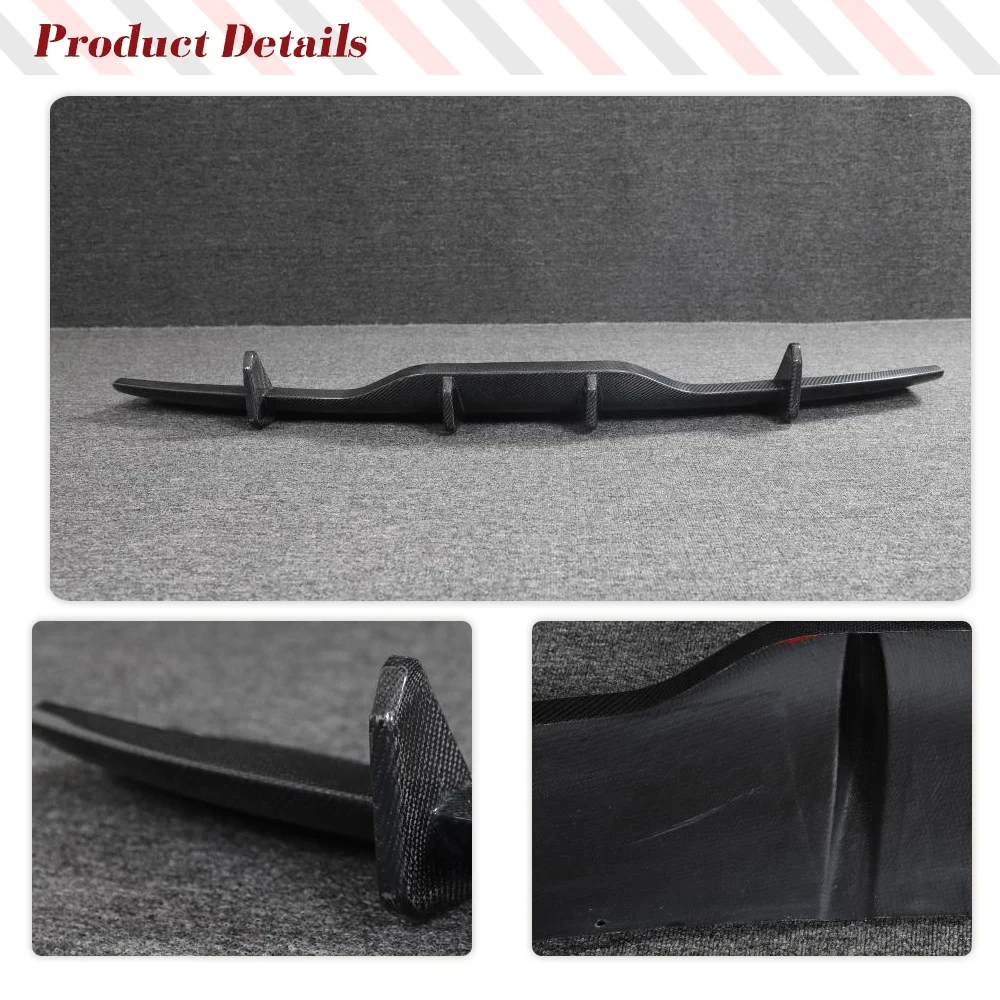 Difusor trasero de fibra de carbono para Tesla Model S Plaid 2021-2023 - imagen 5