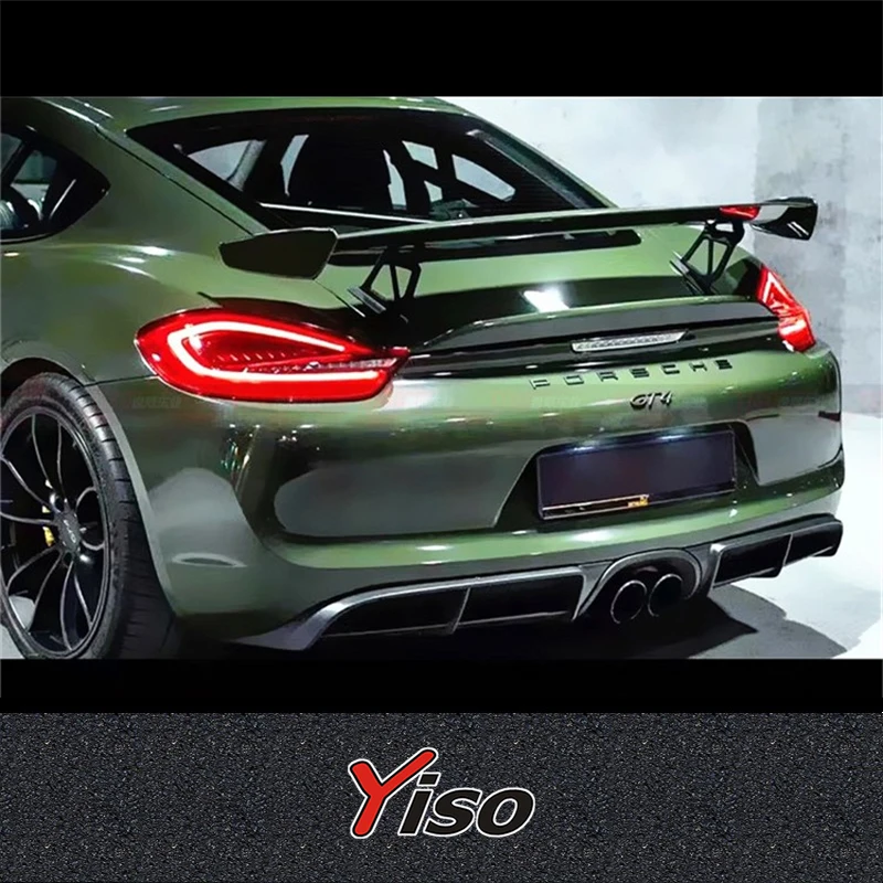 Labio trasero de fibra de carbono para Porsche 718 Boxster/Cayman 981 - imagen 3