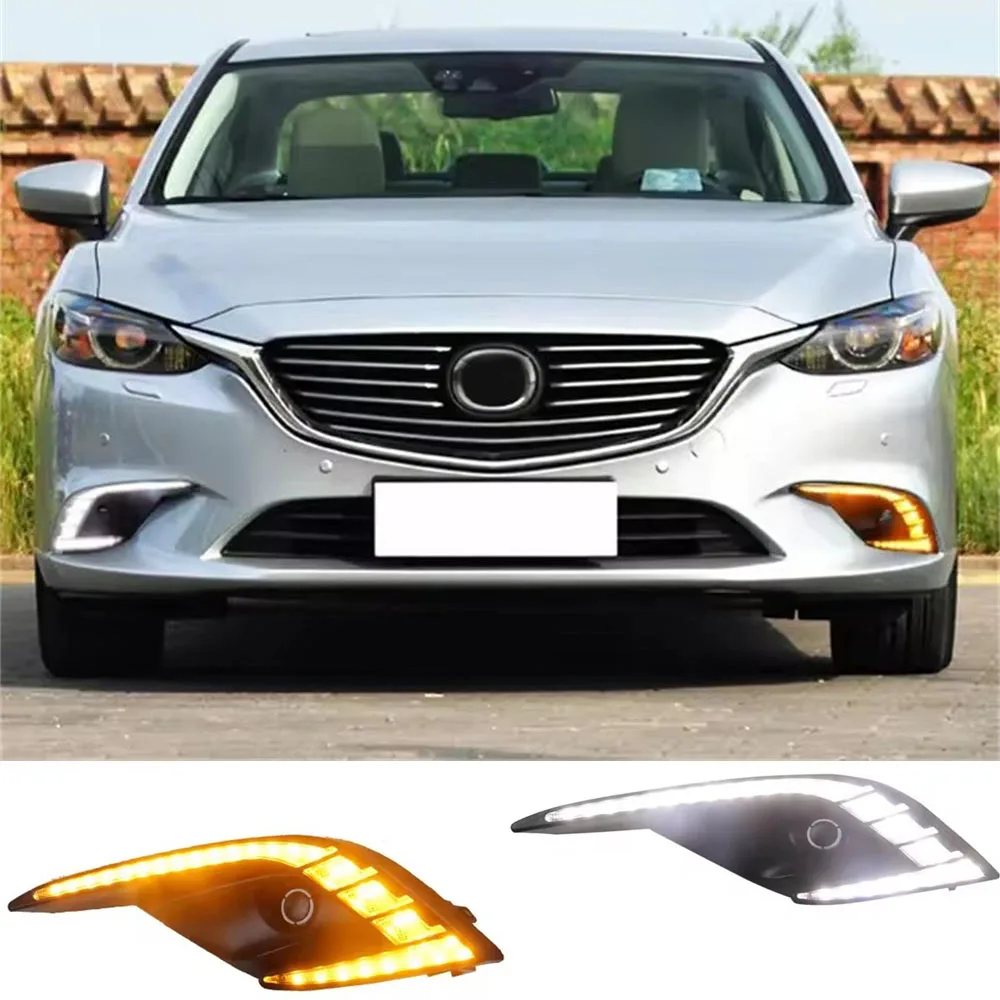 Luces diurnas LED con antinieblas para Mazda 6 Atenza 2016-2018