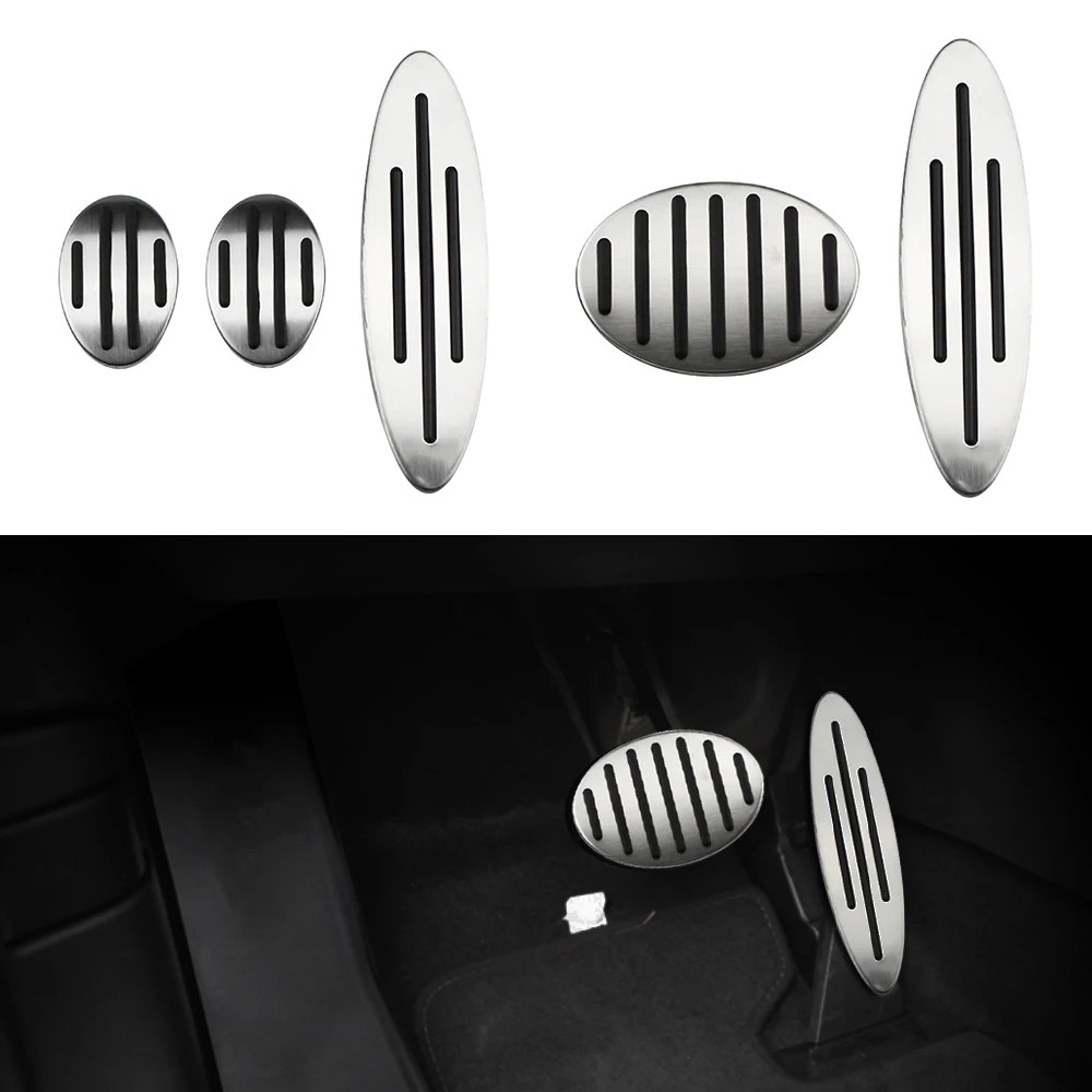 Pedales tuning Mini Cooper JCW acero inoxidable LHD R55 R56 F54 F55 F56 - imagen 3
