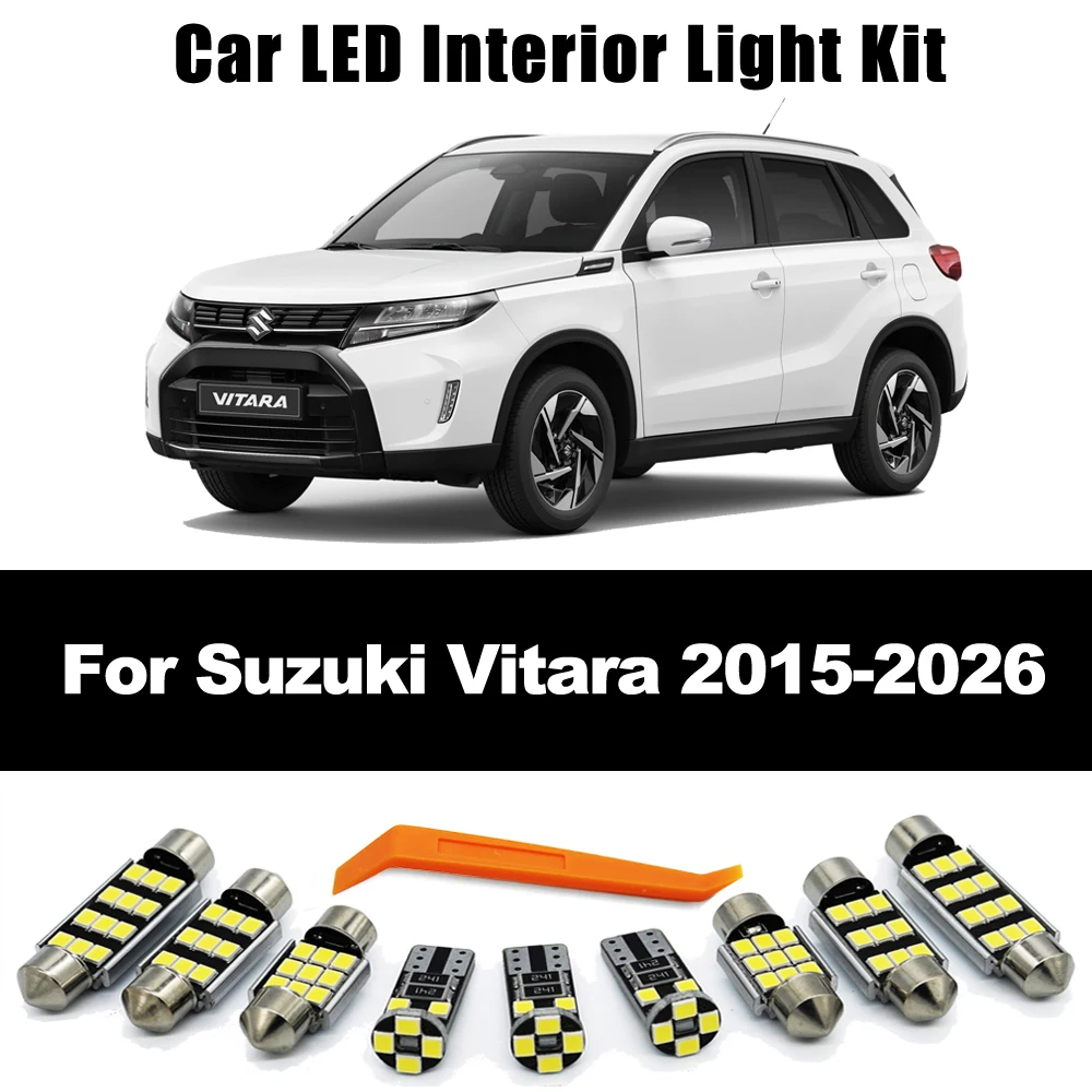 Kit luces interiores LED Canbus para Suzuki Grand Vitara