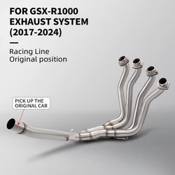 Sistema de escape completo Suzuki GSX-R1000 2017-2024