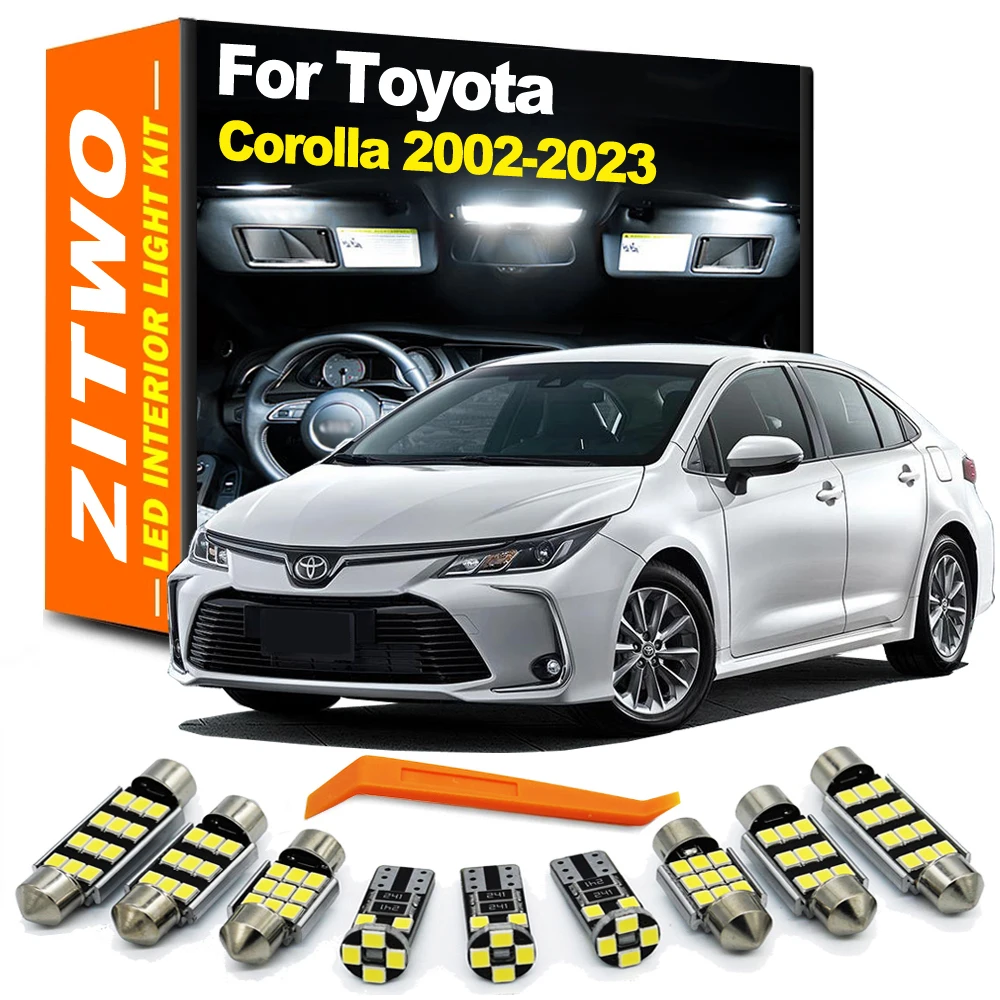 Bombillas LED ZITWO para maletero e interior – Toyota Corolla 2002-2023