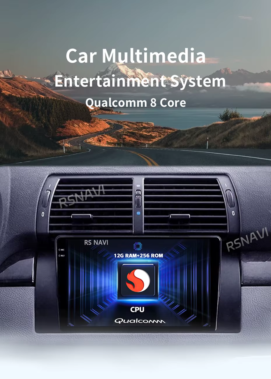 Unidad principal multimedia para BMW X5 E39 E53