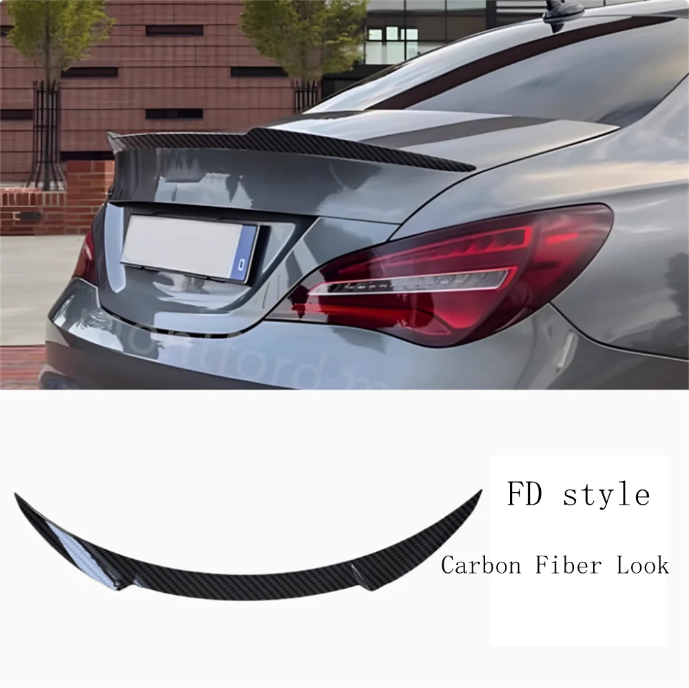 Alerón trasero de fibra de carbono para Mercedes CLA W117 C117 2013-2018 - imagen 4