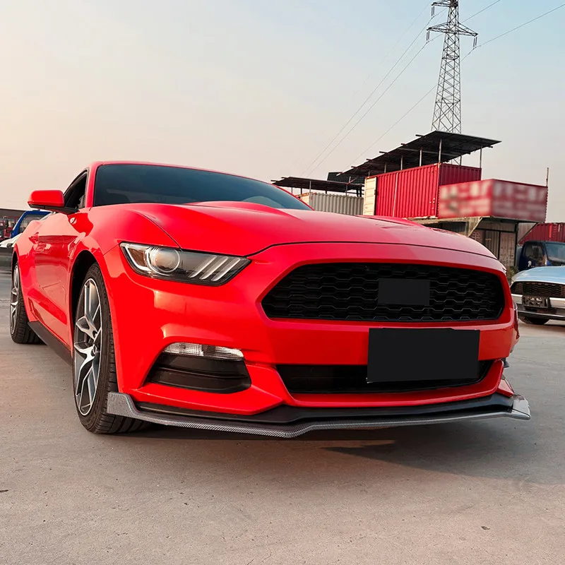 Kit divisor de parachoques delantero para Ford Mustang MK6 2015-2017 - imagen 4