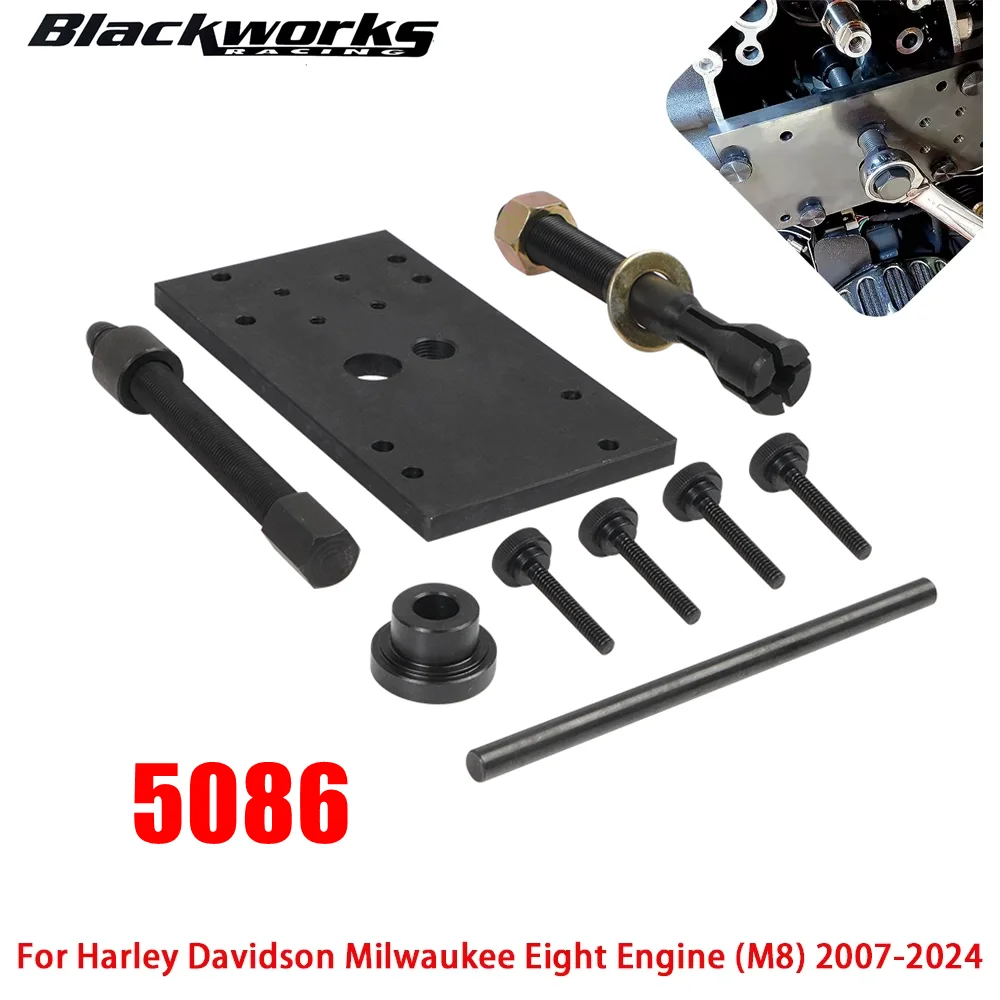 Extractor e instalador cojinetes árbol levas Harley Milwaukee-Eight M8
