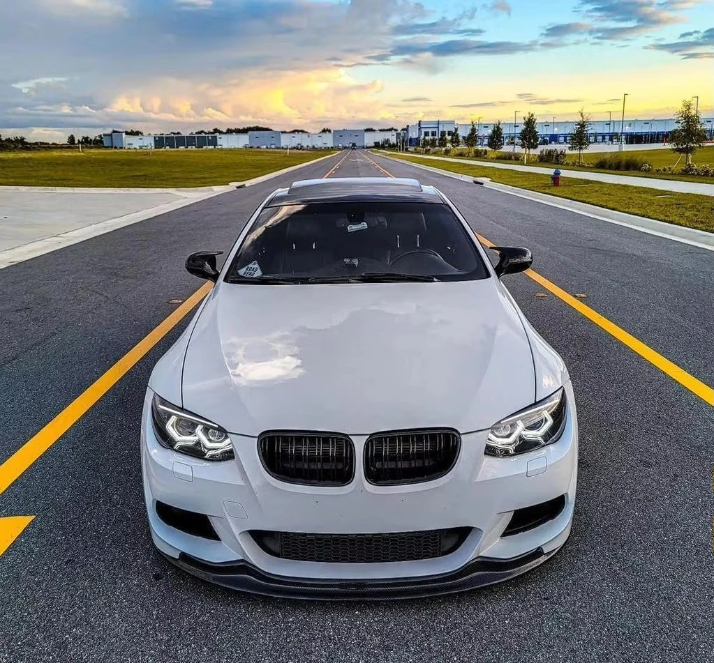Splitter delantero MP de fibra de carbono BMW E92/E93 M-Tech - imagen 5