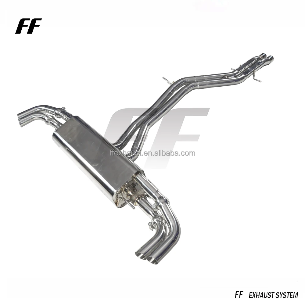 Escape de acero inoxidable de alto rendimiento de buena calidad para Audi RSQ8 4.0T - imagen 3