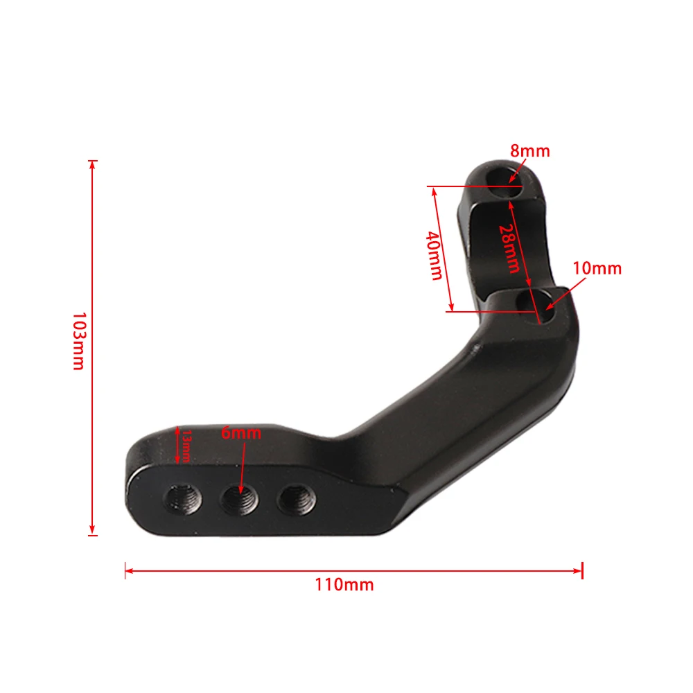 Abrazadera guardamanos moto 28mm Honda KTM Yamaha Kawasaki - imagen 5